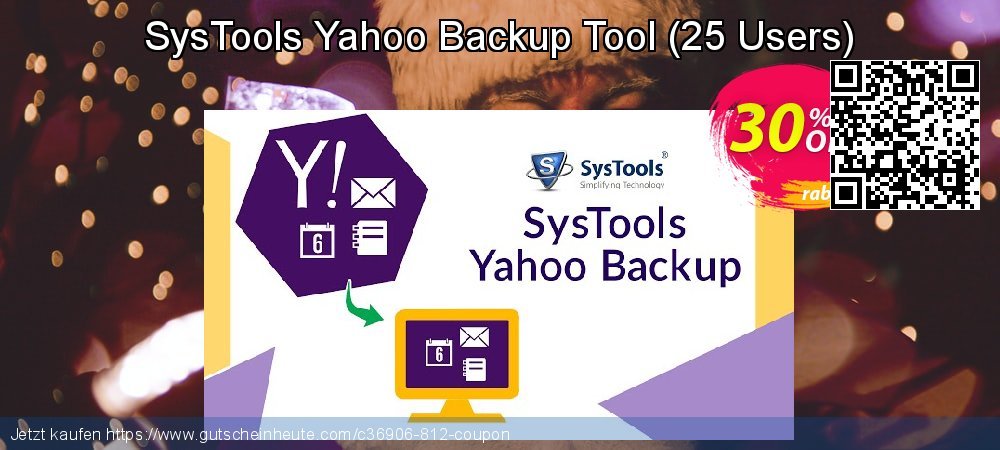 SysTools Yahoo Backup Tool - 25 Users  faszinierende Nachlass Bildschirmfoto