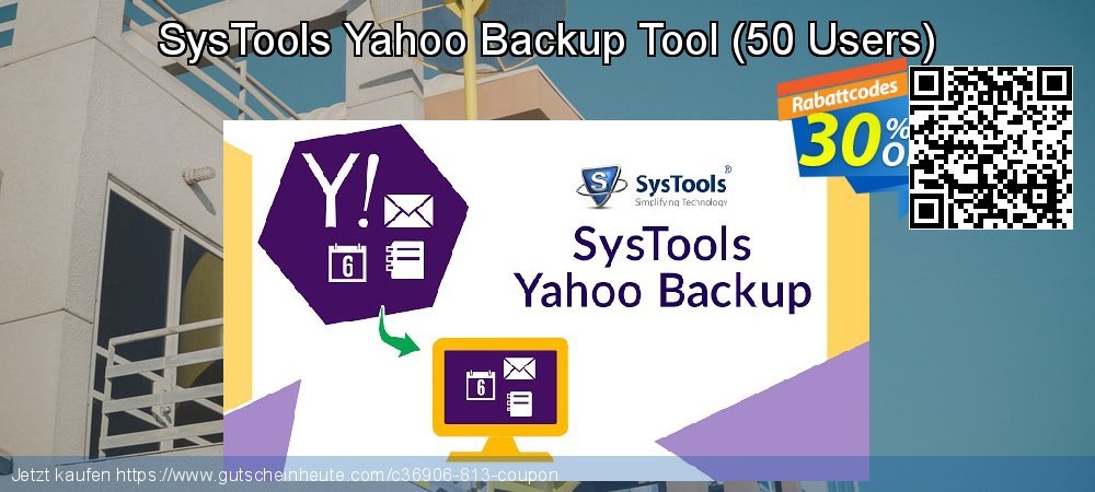 SysTools Yahoo Backup Tool - 50 Users  aufregenden Diskont Bildschirmfoto