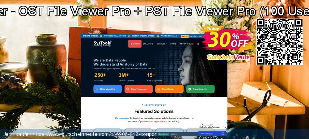 Bundle Offer - OST File Viewer Pro + PST File Viewer Pro - 100 Users License  faszinierende Preisnachlässe Bildschirmfoto