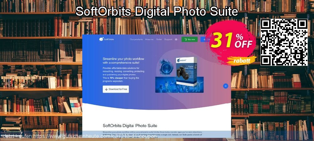 SoftOrbits Digital Photo Suite beeindruckend Rabatt Bildschirmfoto