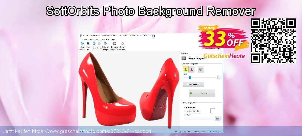 SoftOrbits Photo Background Remover exklusiv Ausverkauf Bildschirmfoto