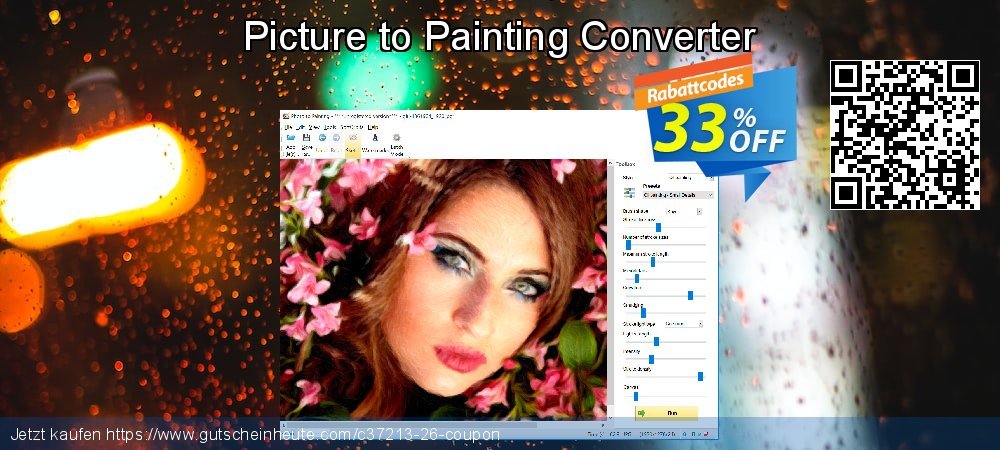 Picture to Painting Converter Sonderangebote Beförderung Bildschirmfoto