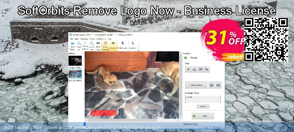 SoftOrbits Remove Logo Now - Business License großartig Preisnachlass Bildschirmfoto