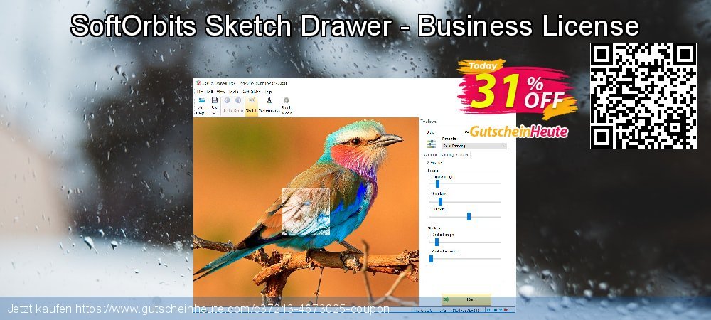 SoftOrbits Sketch Drawer - Business License überraschend Angebote Bildschirmfoto