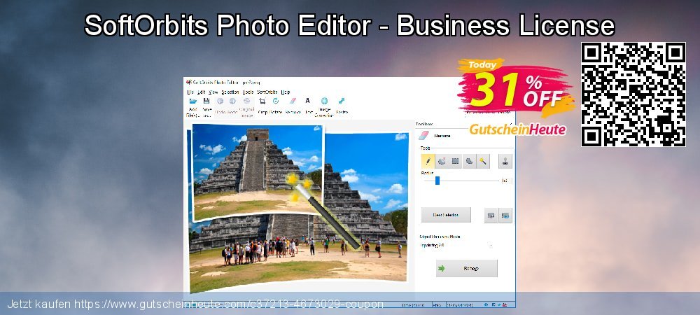 SoftOrbits Photo Editor - Business License Exzellent Ermäßigung Bildschirmfoto