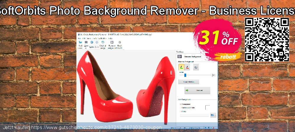 SoftOrbits Photo Background Remover - Business License beeindruckend Disagio Bildschirmfoto