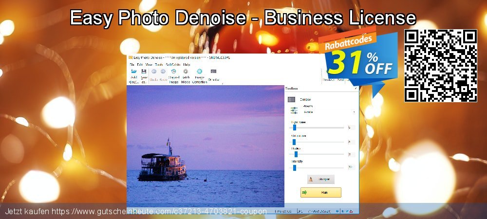 Easy Photo Denoise - Business License spitze Preisreduzierung Bildschirmfoto