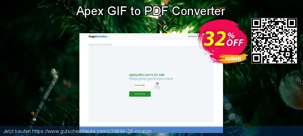 Apex GIF to PDF Converter Sonderangebote Rabatt Bildschirmfoto