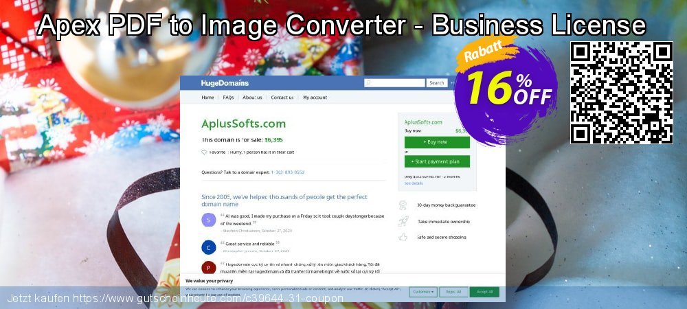 Apex PDF to Image Converter - Business License fantastisch Angebote Bildschirmfoto