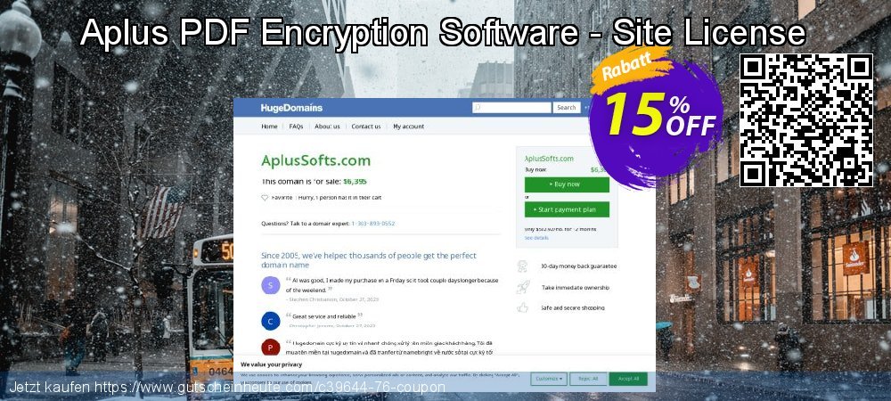 Aplus PDF Encryption Software - Site License faszinierende Förderung Bildschirmfoto
