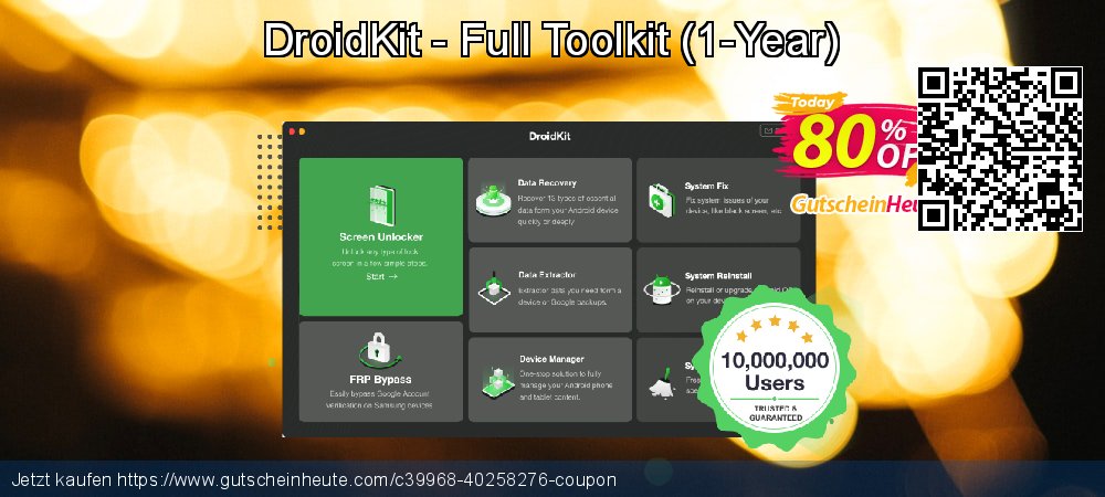 DroidKit - Full Toolkit - 1-Year  wundervoll Preisnachlässe Bildschirmfoto
