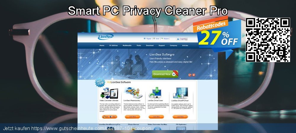 Smart PC Privacy Cleaner Pro aufregende Verkaufsförderung Bildschirmfoto