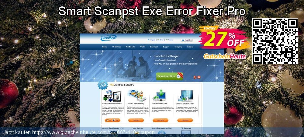Smart Scanpst Exe Error Fixer Pro ausschließlich Beförderung Bildschirmfoto