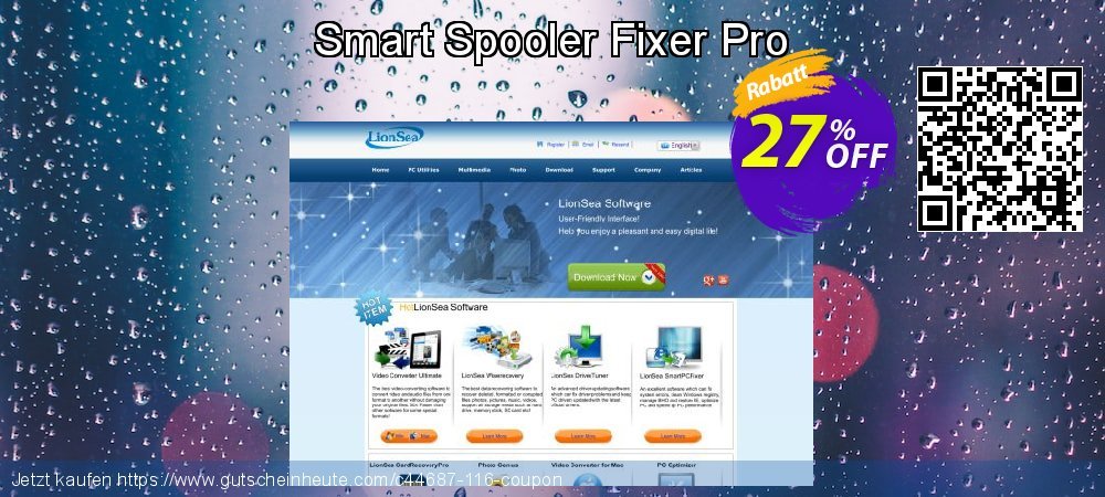 Smart Spooler Fixer Pro fantastisch Promotionsangebot Bildschirmfoto