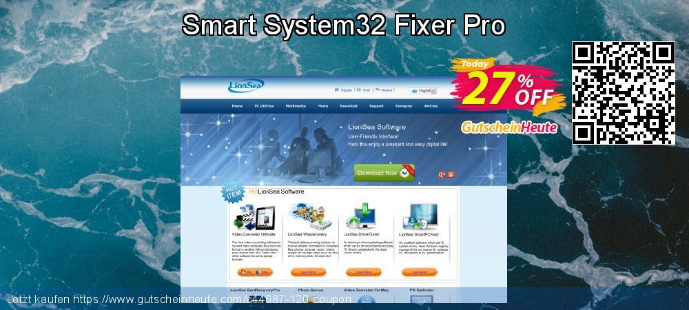 Smart System32 Fixer Pro super Disagio Bildschirmfoto
