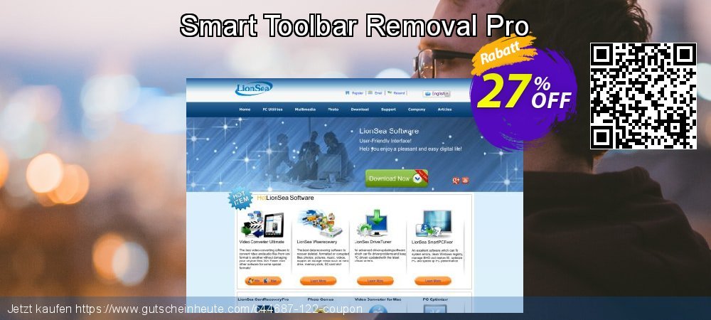 Smart Toolbar Removal Pro verblüffend Ausverkauf Bildschirmfoto