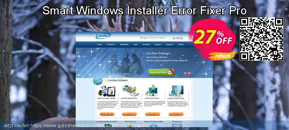 Smart Windows Installer Error Fixer Pro toll Beförderung Bildschirmfoto