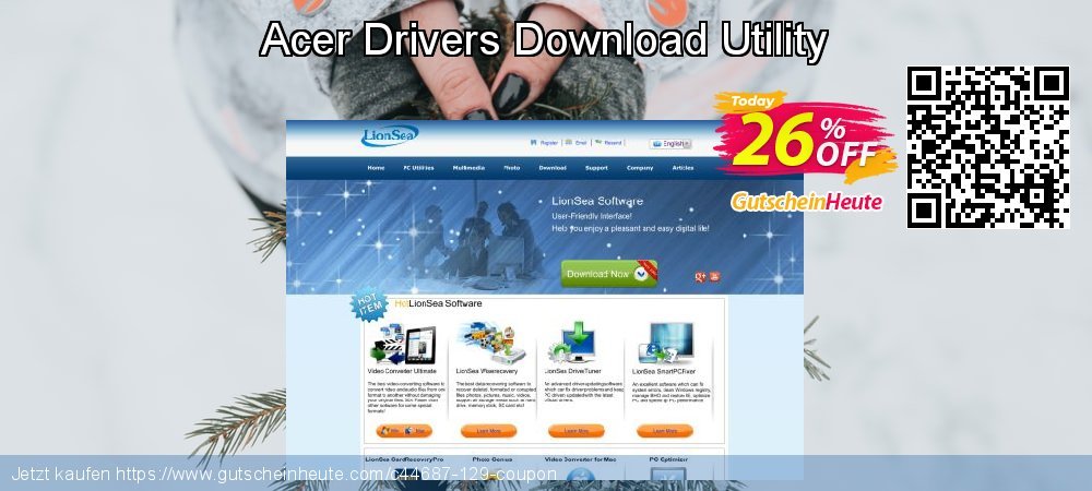 Acer Drivers Download Utility beeindruckend Rabatt Bildschirmfoto