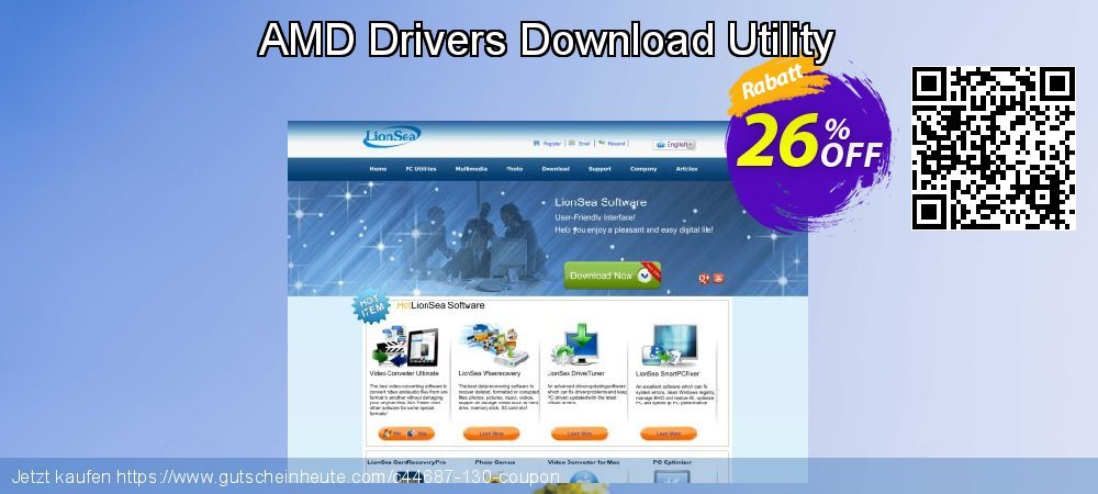 AMD Drivers Download Utility faszinierende Ermäßigungen Bildschirmfoto