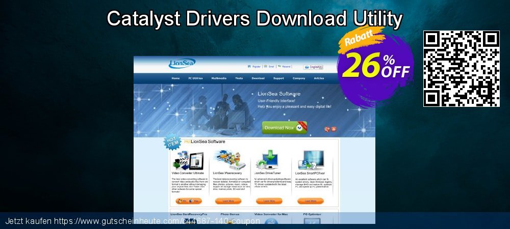 Catalyst Drivers Download Utility uneingeschränkt Außendienst-Promotions Bildschirmfoto