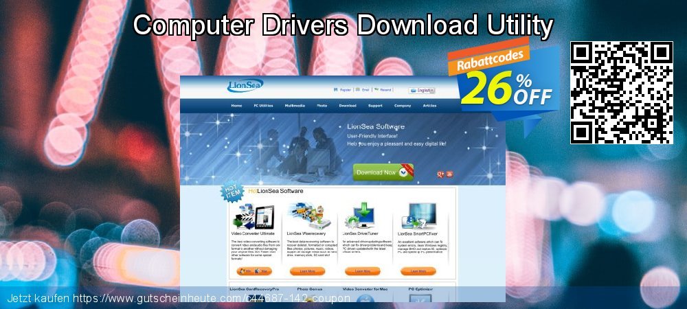 Computer Drivers Download Utility ausschließenden Preisnachlass Bildschirmfoto