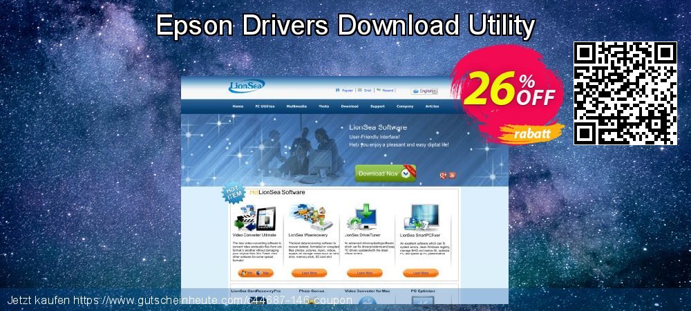 Epson Drivers Download Utility unglaublich Rabatt Bildschirmfoto