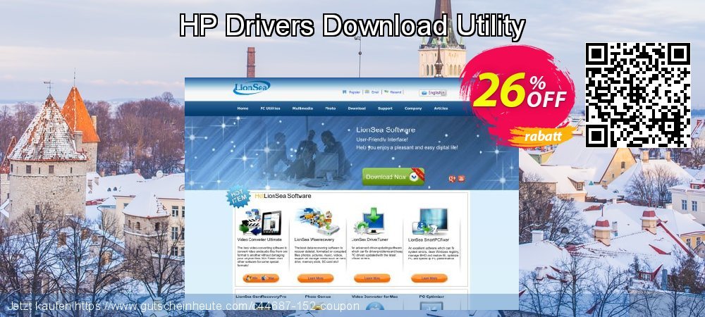HP Drivers Download Utility wunderschön Diskont Bildschirmfoto