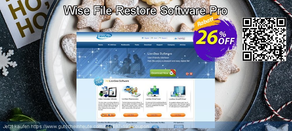 Wise File Restore Software Pro spitze Preisnachlässe Bildschirmfoto