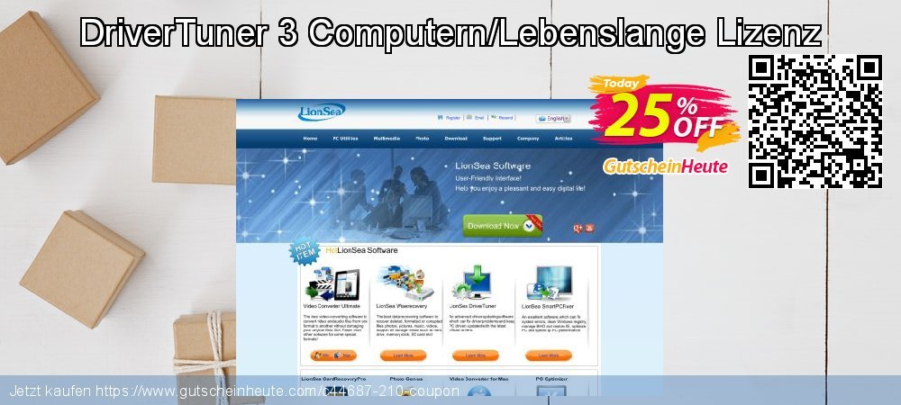 DriverTuner 3 Computern/Lebenslange Lizenz großartig Preisnachlass Bildschirmfoto