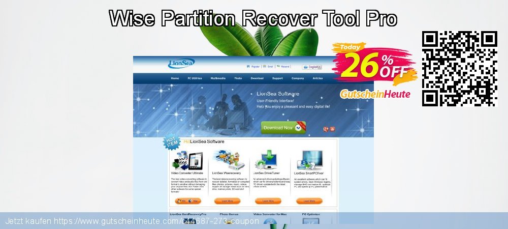 Wise Partition Recover Tool Pro wunderbar Disagio Bildschirmfoto