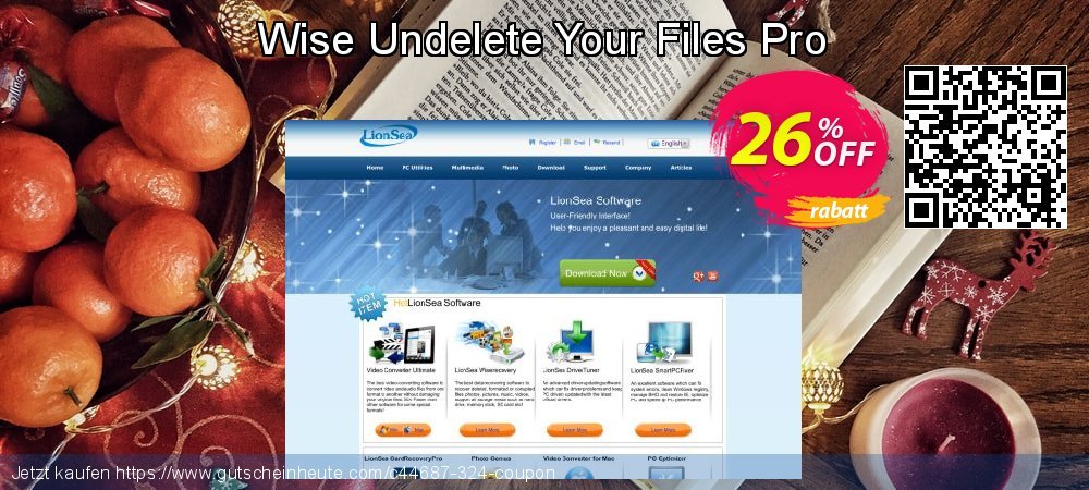 Wise Undelete Your Files Pro klasse Disagio Bildschirmfoto