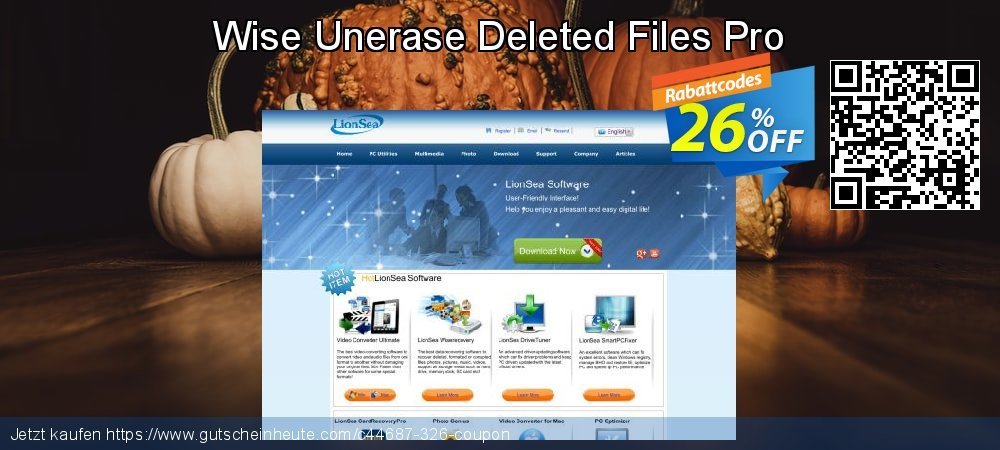 Wise Unerase Deleted Files Pro uneingeschränkt Ausverkauf Bildschirmfoto