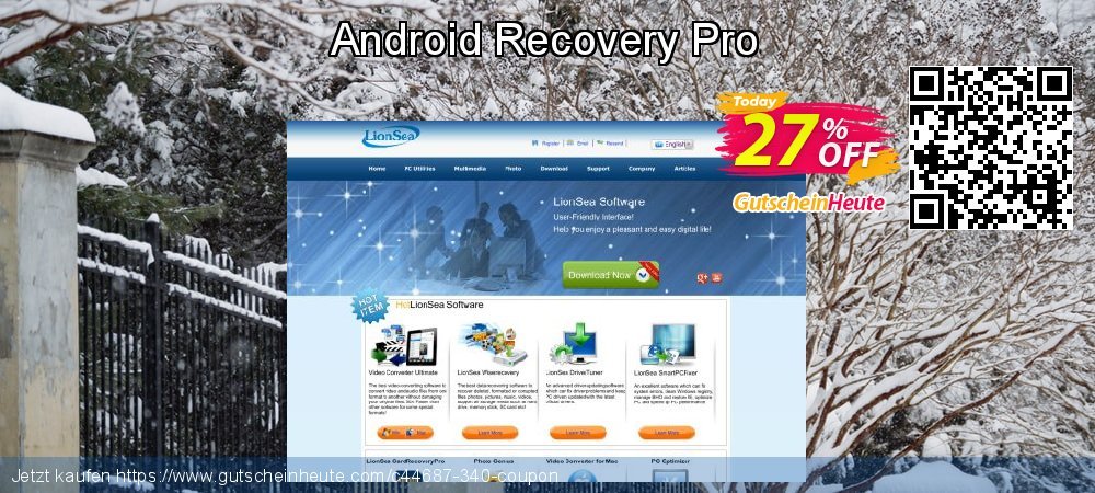Android Recovery Pro wundervoll Ermäßigung Bildschirmfoto