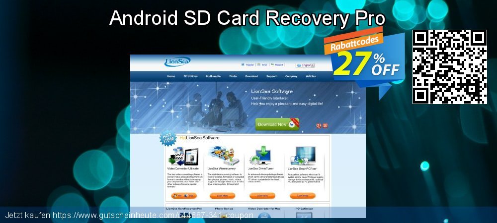 Android SD Card Recovery Pro überraschend Disagio Bildschirmfoto