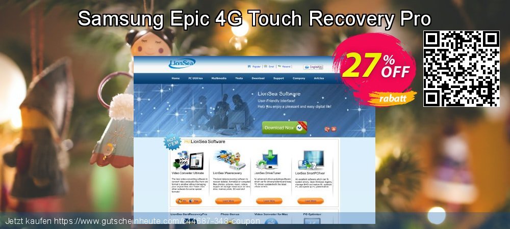 Samsung Epic 4G Touch Recovery Pro aufregenden Beförderung Bildschirmfoto