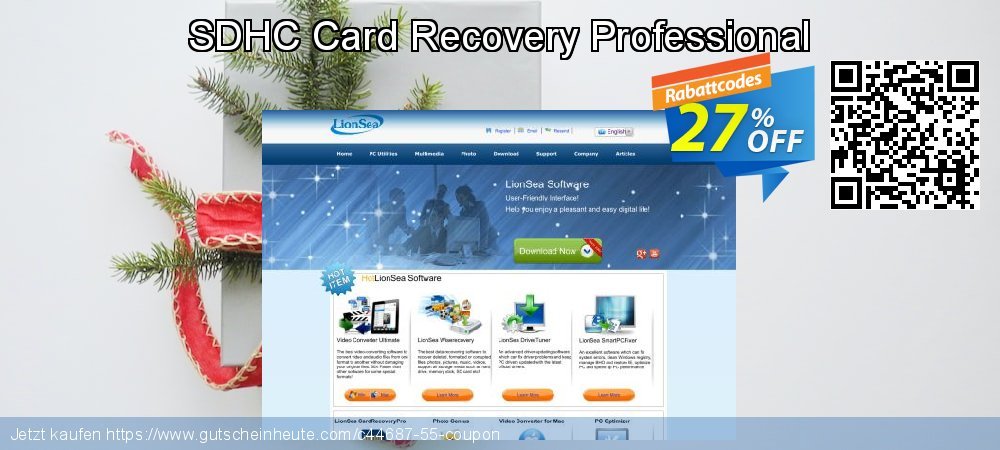 SDHC Card Recovery Professional umwerfende Nachlass Bildschirmfoto