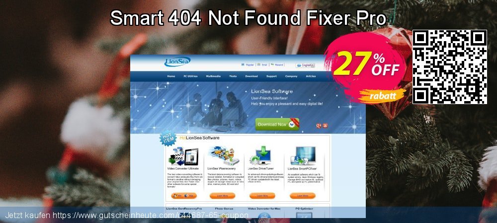 Smart 404 Not Found Fixer Pro ausschließenden Beförderung Bildschirmfoto
