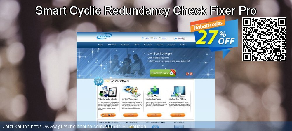 Smart Cyclic Redundancy Check Fixer Pro toll Förderung Bildschirmfoto