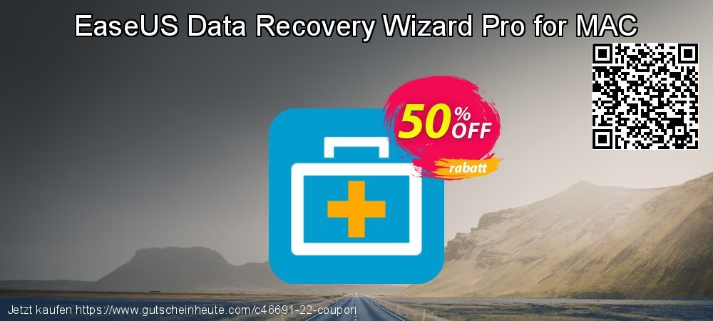 EaseUS Data Recovery Wizard Pro for MAC großartig Preisreduzierung Bildschirmfoto