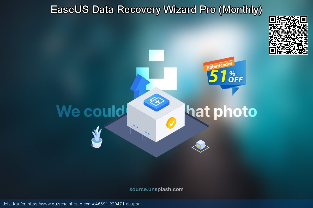 EaseUS Data Recovery Wizard Pro - Monthly  aufregenden Preisnachlässe Bildschirmfoto