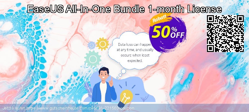 EaseUS All-In-One Bundle 1-month License aufregende Angebote Bildschirmfoto