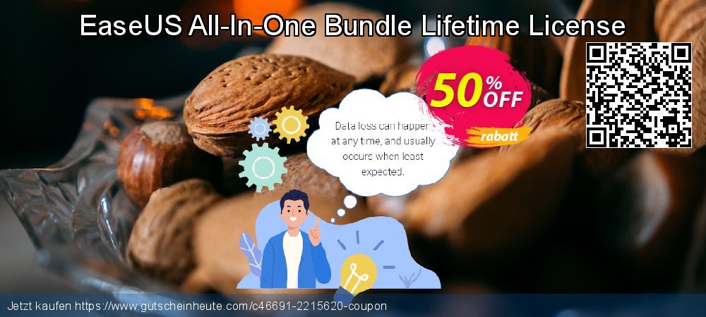 EaseUS All-In-One Bundle Lifetime License großartig Preisreduzierung Bildschirmfoto