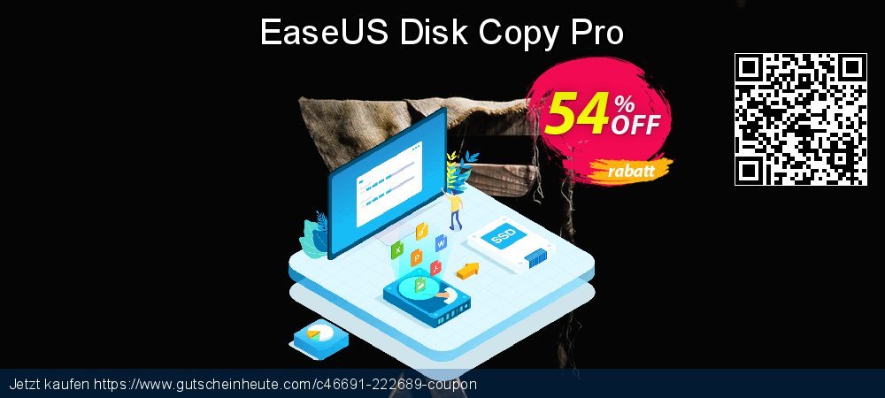 EaseUS Disk Copy Pro großartig Ausverkauf Bildschirmfoto