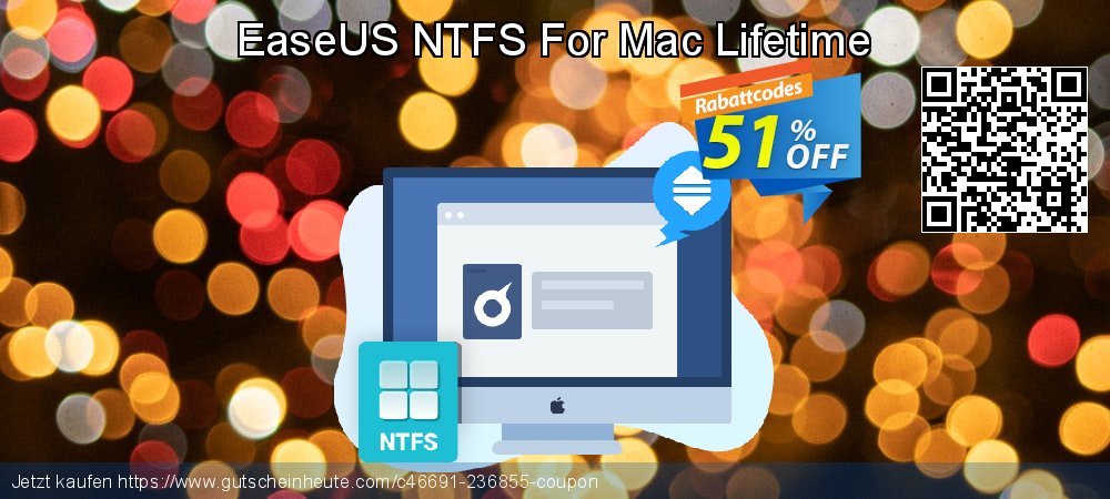 EaseUS NTFS For Mac Lifetime fantastisch Beförderung Bildschirmfoto