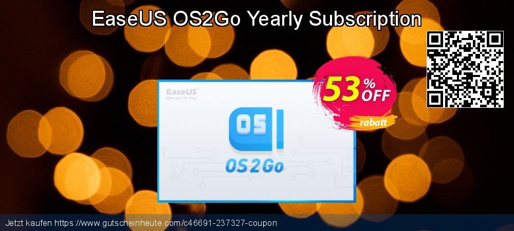 EaseUS OS2Go Yearly Subscription wundervoll Außendienst-Promotions Bildschirmfoto