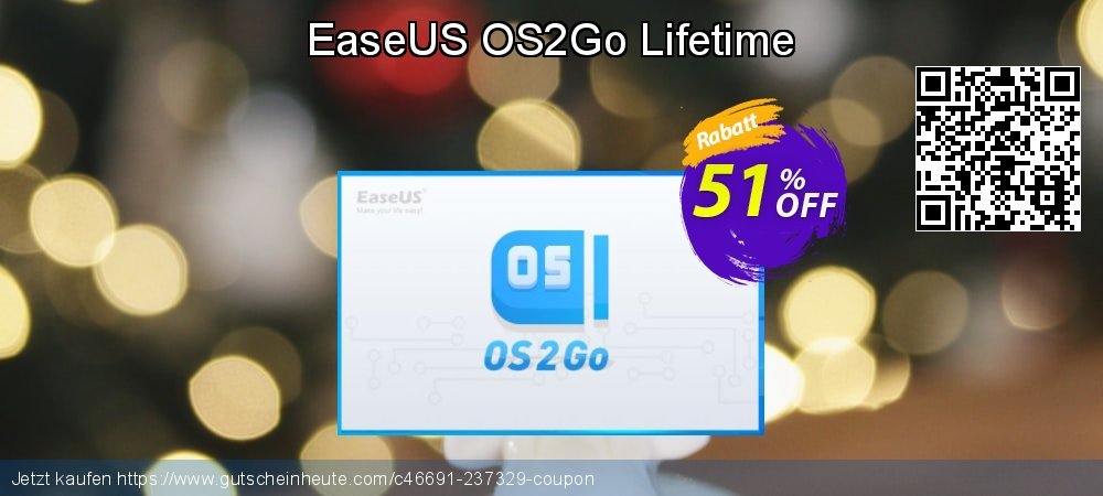 EaseUS OS2Go Lifetime formidable Preisnachlass Bildschirmfoto