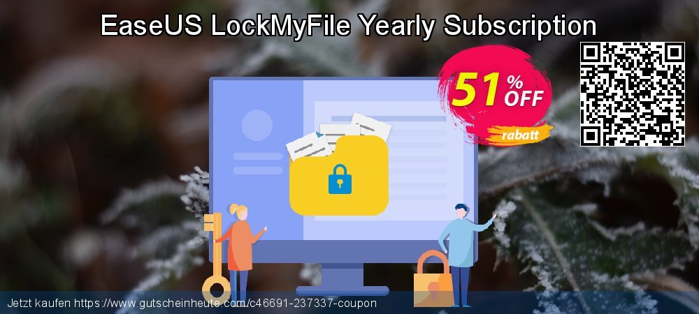 EaseUS LockMyFile Yearly Subscription umwerfenden Promotionsangebot Bildschirmfoto