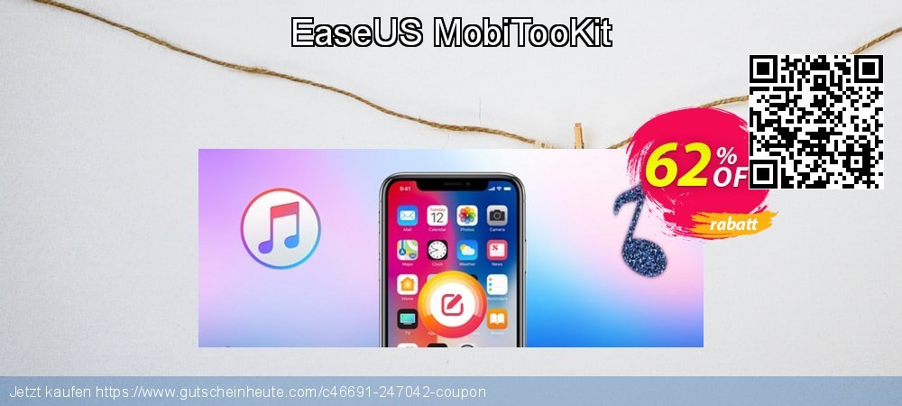 EaseUS MobiTooKit aufregende Preisnachlässe Bildschirmfoto