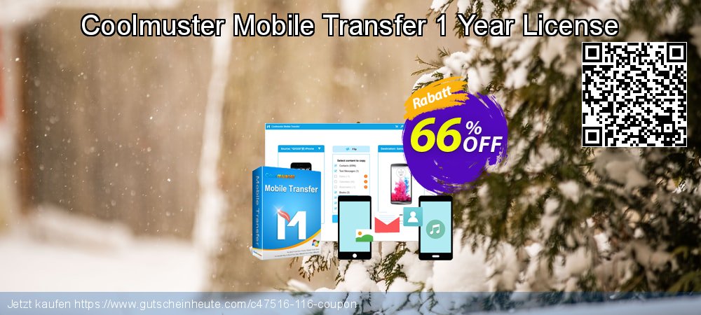 Coolmuster Mobile Transfer 1 Year License wunderbar Rabatt Bildschirmfoto