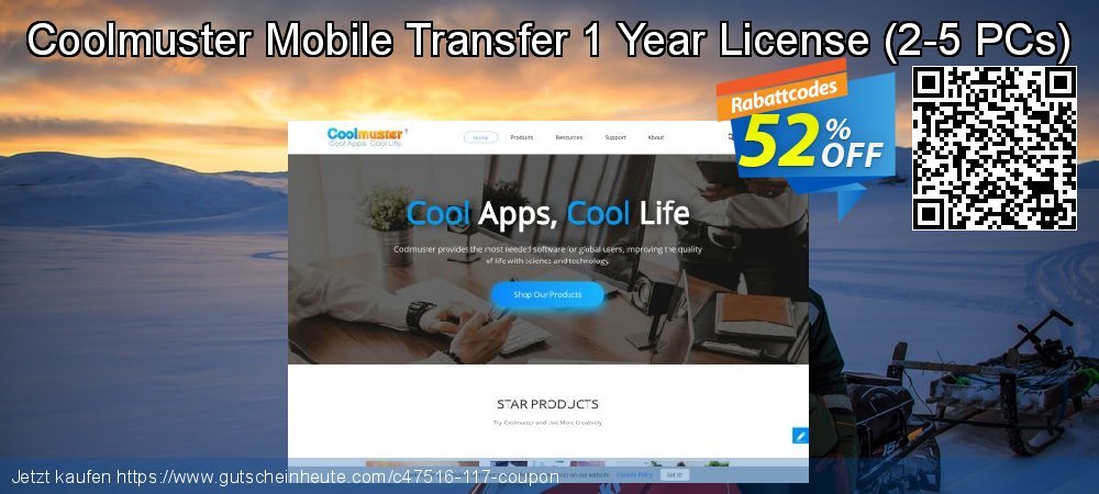Coolmuster Mobile Transfer 1 Year License - 2-5 PCs  atemberaubend Ermäßigungen Bildschirmfoto
